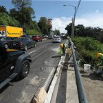 Reportan socavón en el bulevar Vista Hermosa y esto dice la comuna sobre el estado de la carretera