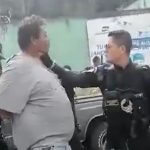 El video que muestra el abuso de fuerza que agentes de la PNC tienen contra un conductor en Santa Inés Petapa