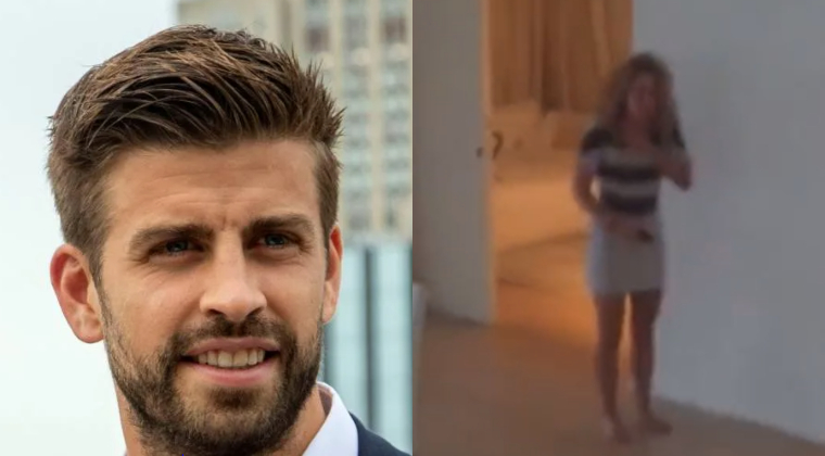 Pelotazo de Piqué a Shakira