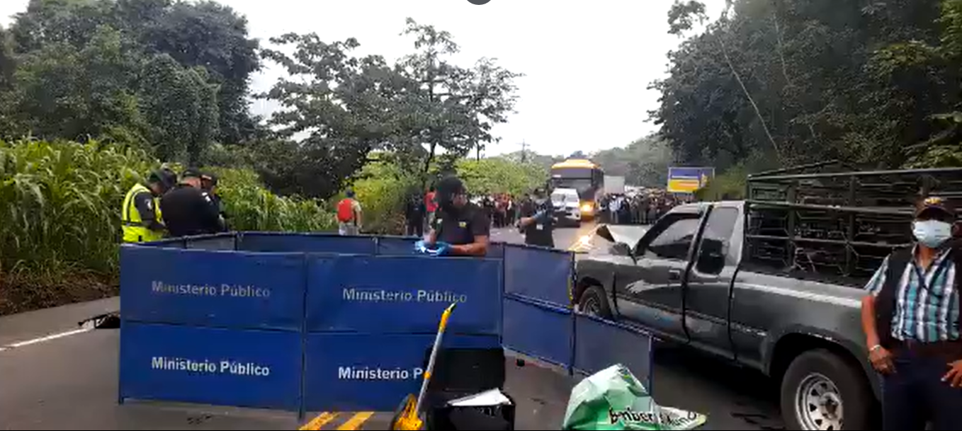 Paso en ruta a suroccidente queda cerrado por accidente que dejó dos muertos