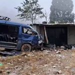 Microbús se queda sin frenos y se accidenta en ruta de Colomba a Quetzaltenango: hay un muerto y varios heridos