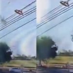 Video: el momento exacto en que un helicóptero se desploma en Aguascalientes, México