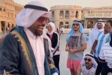 Broma de mexicano en Qatar