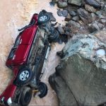 Accidente en Joyabaj: picop cae en un río y tres ocupantes desaparecen