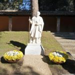 Develan escultura del Santo Hermano Pedro en los jardines del Palacio de Castel Gandolfo y estos son los detalles de la obra