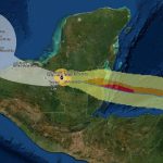 La tormenta Lisa ya salió de Guatemala y va rumbo a Campeche, México