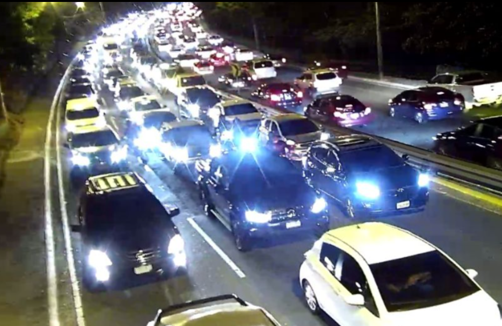 Tránsito en la capital