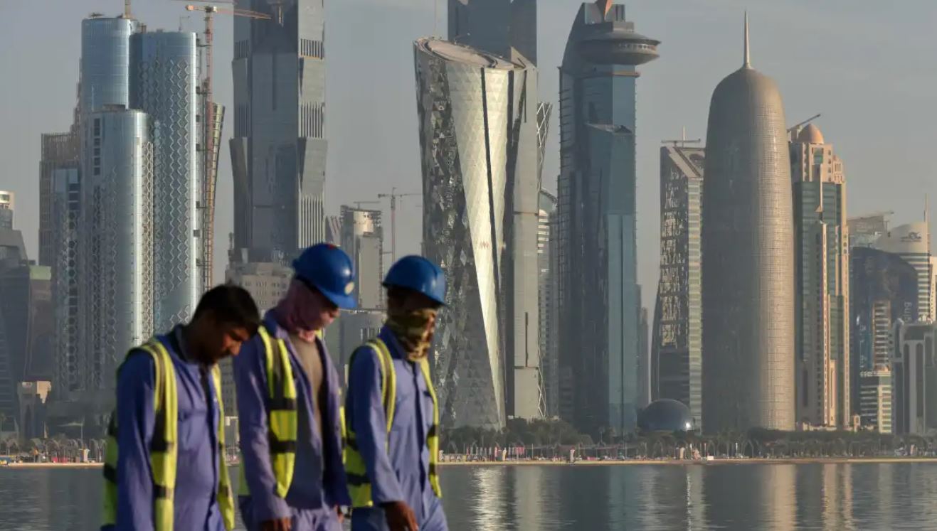 Trabajadores de Qatar