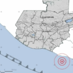 Temblor de magnitud 5.4 fue sensible en el territorio nacional este jueves