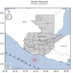 Reportan temblor de 4.3 en el Pacífico de Guatemala (se registran 18 sismos en las últimas 24 horas)