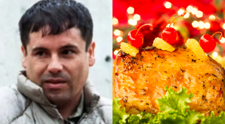 Cena navideña El Chapo Guzmán