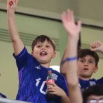 Así fue como el hijo de Lionel Messi apoyó una popular canción de la selección de Argentina previo a la final del Mundial