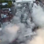Videos muestran magnitud del incendio en locales del mercado de Patulul