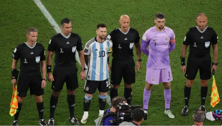 Lionel Messi y Mario Escobar