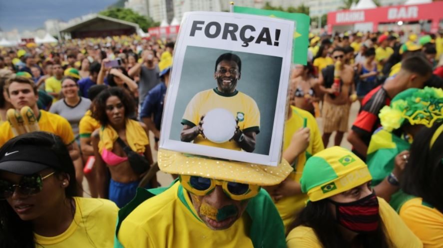 Mensajes de apoyo a Pelé
