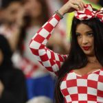 Así fue la reacción que tuvo la popular modelo Ivana Knöll al saber que Croacia clasificó a los cuartos de final del Mundial de Qatar