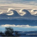 El impresionante fenómeno de unas nubes con forma de olas que sorprendió en el cielo de EE.UU.