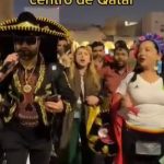 El video en donde un mexicano celebra el día de la Virgen de Guadalupe en las calles de Qatar