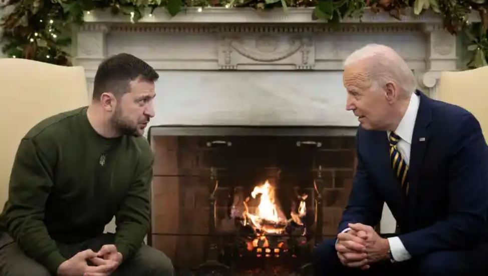 Zelenski y Biden