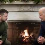 Joe Biden recibió al presidente de Ucrania en la Casa Blanca en su primer viaje al extranjero desde que comenzó el conflicto contra Rusia