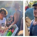 Hijos de Ricardo Arjona celebran la Navidad y entregan juguetes a niños guatemaltecos