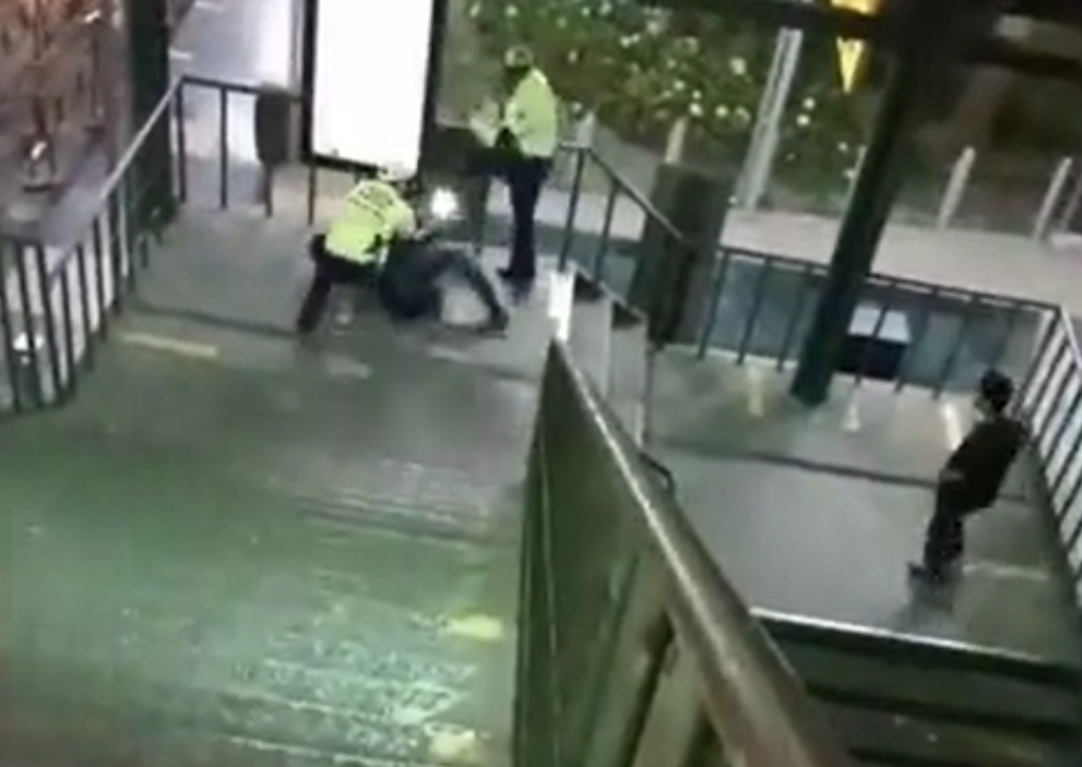 AGRESIÓN EN EL TRANSMETRO.