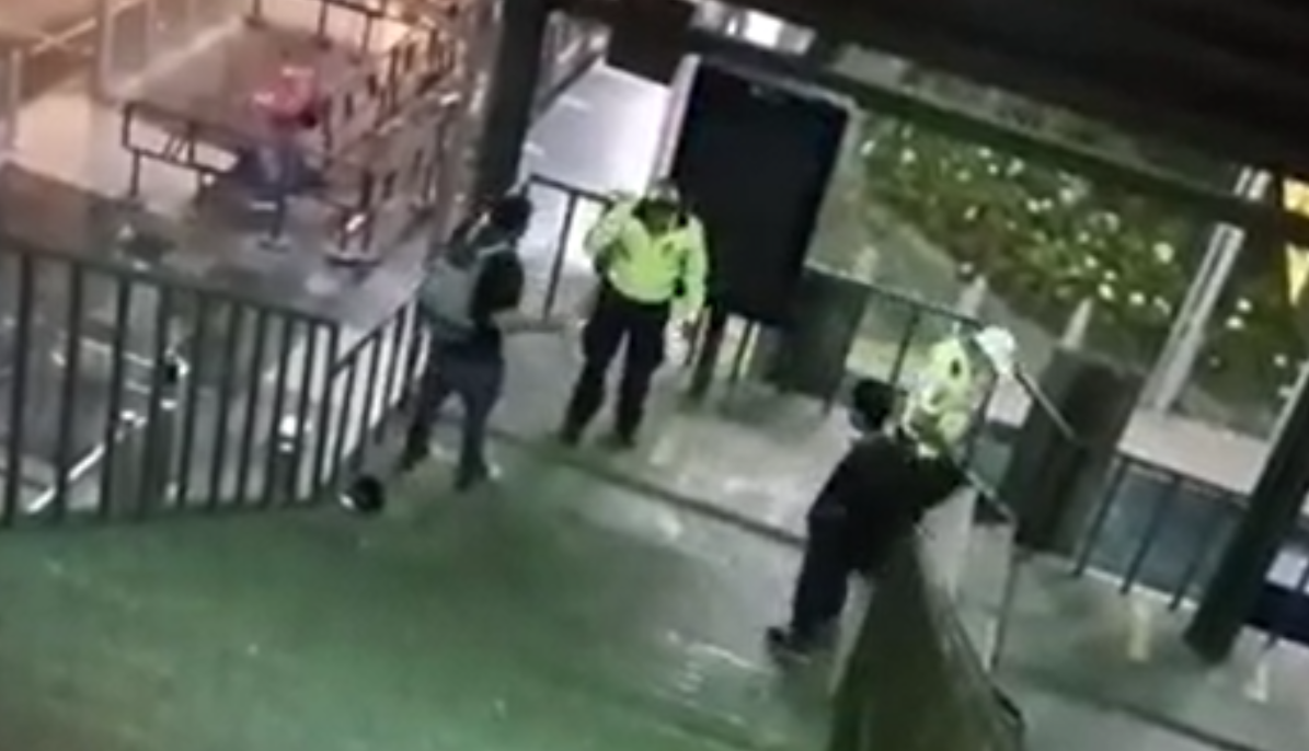 AGRESIÓN EN EL TRANSMETRO.