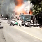 “Dios mío, es Vitelio”: video muestra momento en que bomberos trataron de ayudar a compañero fallecido en accidente