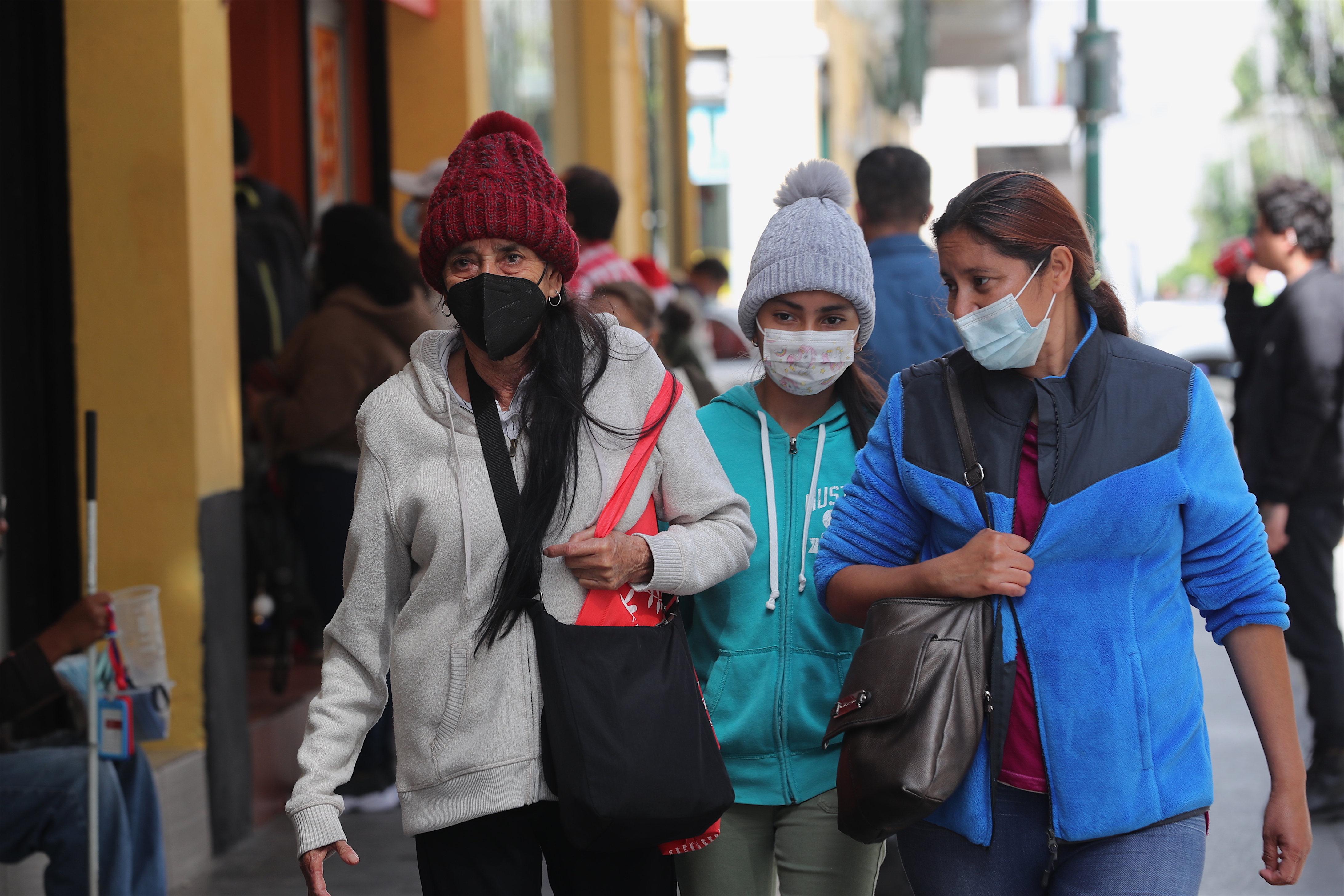 Frente frío en Guatemala