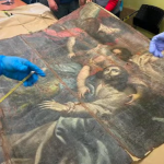 “La Oración en el Huerto”: así lograron identificar que pintura hallada en operativos sí es la robada en iglesia de Antigua Guatemala