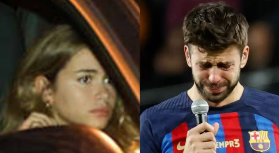Piqué y Clara Chía