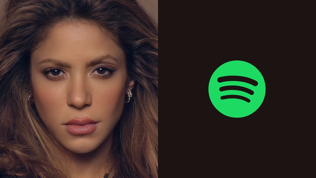 Shakira se convierte en la artista latina con más oyentes mensuales en Spotify