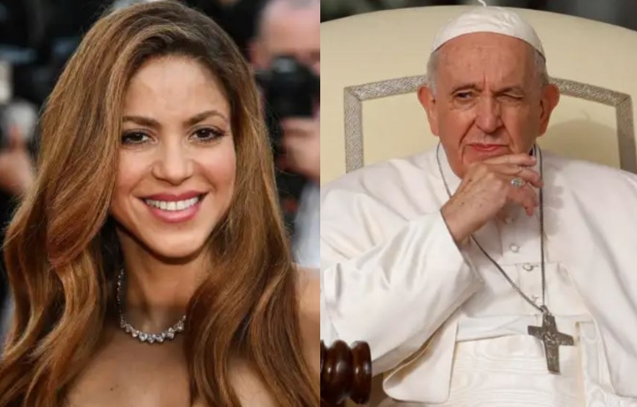 Shakira y el Papa Francisco