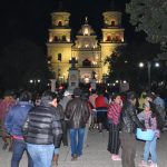 Peregrinos comparten fe y celebran al Cristo Negro de Esquipulas