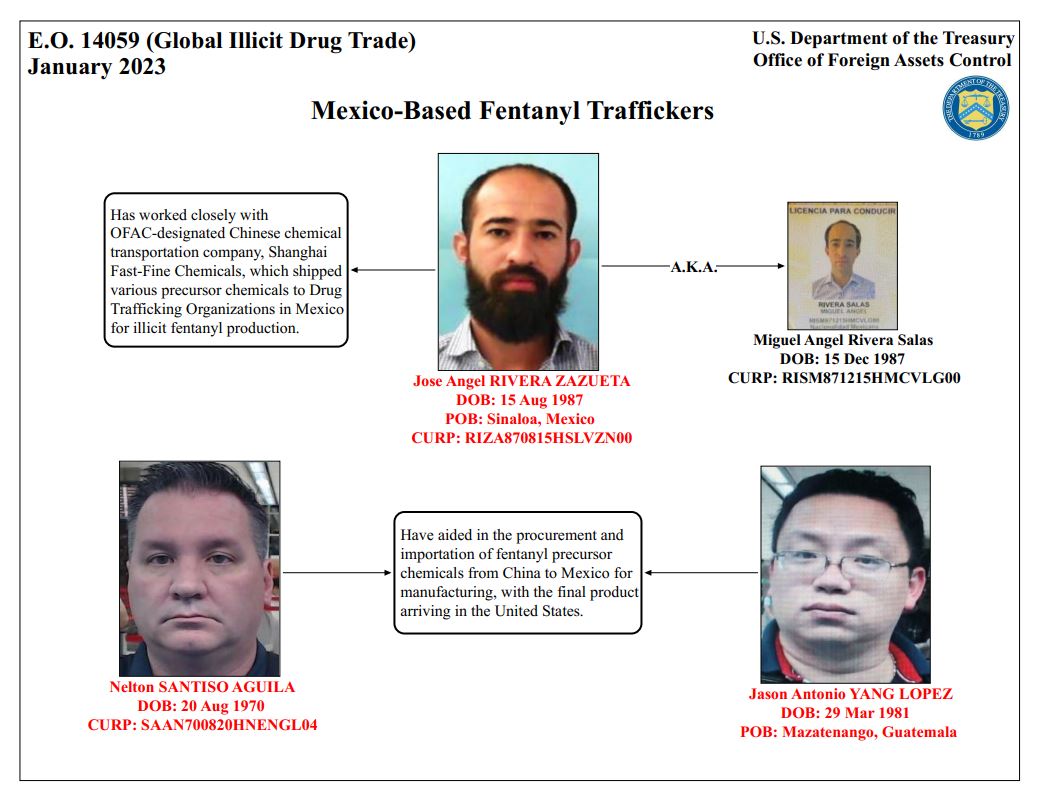 Guatemalteco es sancionado por Estados Unidos, quien lo sindica de apoyar a red de narcotráfico en México