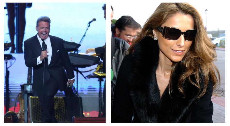 Luis Miguel y Paloma Cuevas