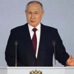 “Ellos empezaron la guerra”: Putin demoniza a Occidente en su discurso casi un año después de la invasión de Ucrania