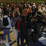En imágenes: motoristas se reúnen en la Plaza de la Constitución a pocas horas de la Caravana del Zorro 2023