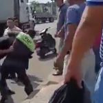 Director de la PMT de Mazatenango da detalles sobre el video de una pelea entre un agente de tránsito y un conductor de bus extraurbano