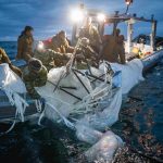 En imágenes: Armada de EE. UU. recupera restos del globo espía junto a la playa de Carolina del Sur