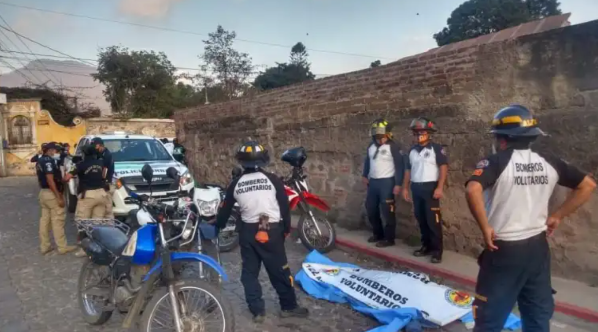 MUERTE DE HOMBRE EN ANTIGUA GUATEMALA