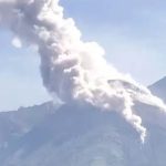 Volcanes Santiaguito y Santa María entran en “actividad alta” y autoridades alertan a pobladores