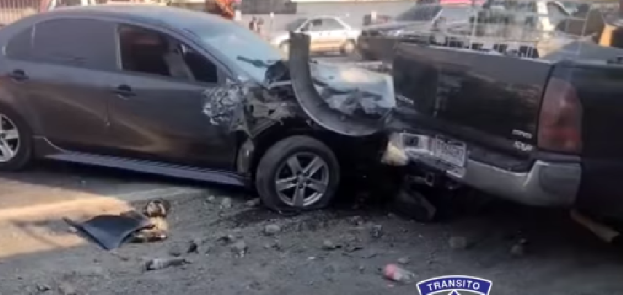 GRABAN ACCIDENTE EN AMATITLÁN