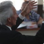 Jose Rubén Zamora explica ante juez la procedencia de Q300 mil y niega chantaje y tráfico de influencias