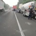 Una persona fallecida y una herida en accidente de tránsito en la Autopista Palín-Escuintla
