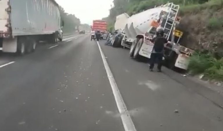 ACCIDENTE EN LA AUTOPISTA PALÍN-ESCUINTLA