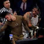 Cómo se vivió la pelea entre Bad Bunny y Damien Priest en el evento “Backlash” de la WWE