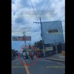 Video: Presunto ladrón es sometido por ocupantes de un vehículo en Puerto San José