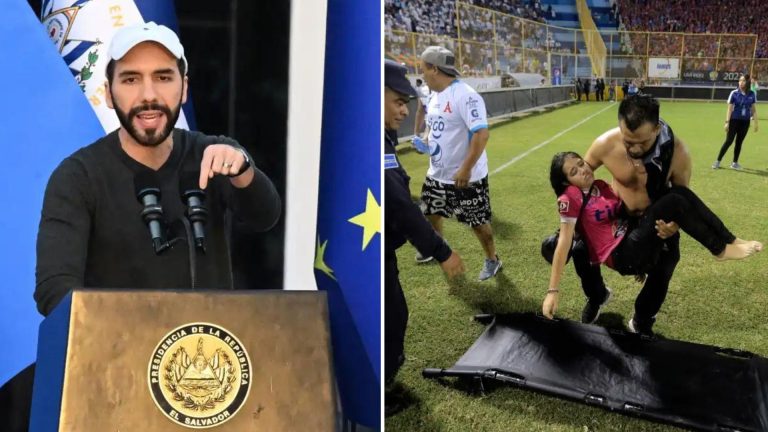 estampida estadio el salvador nayib bukele