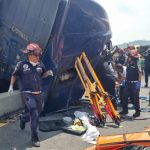 Múltiple choque en el libramiento de Chimaltenango deja varios heridos